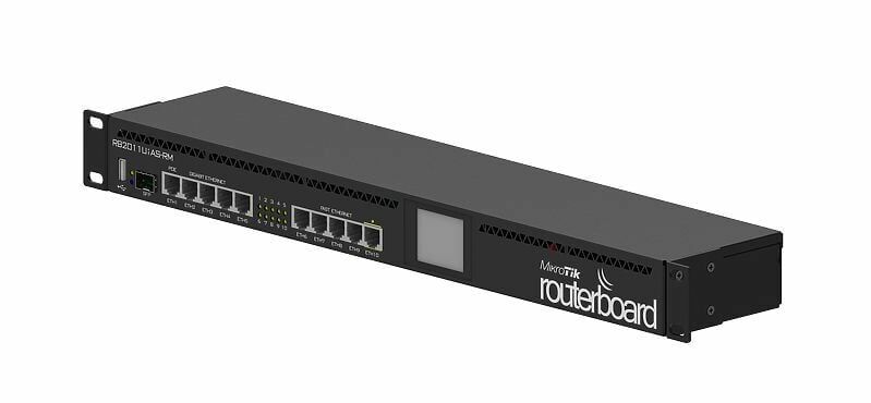 Mikrotik RB2011UiAS-RM Fibe Destekli Router Hotspot