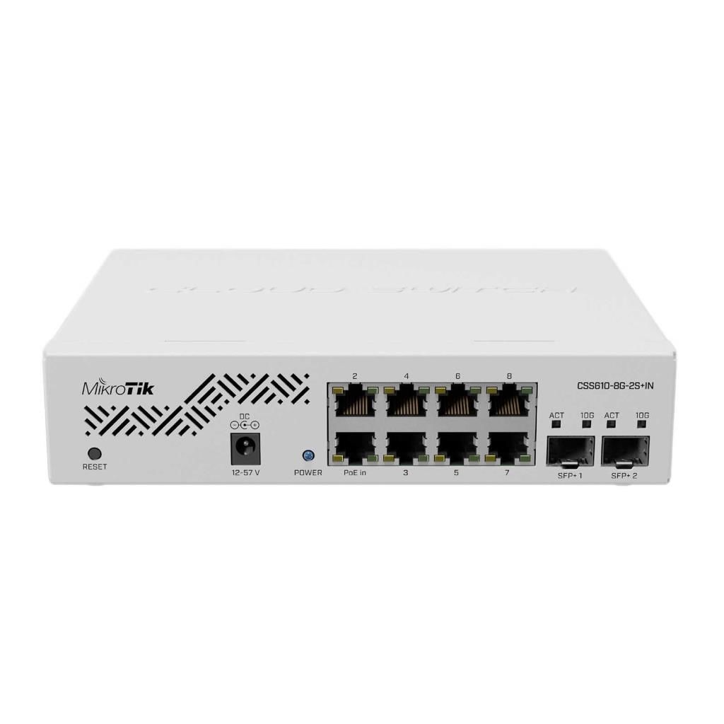 Mikrotik CSS610-8G-2S+IN Cloud Smart Switch