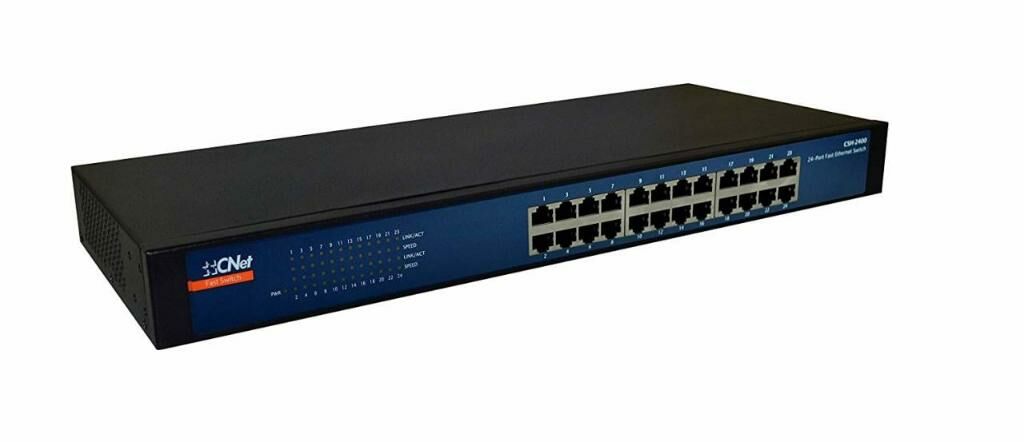 CNet CSH-2400 24 Port Fast Ethernet Switch