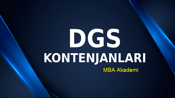 DGS Kontenjanları 2024 2025 ÖSYM - Tüm Bölümler