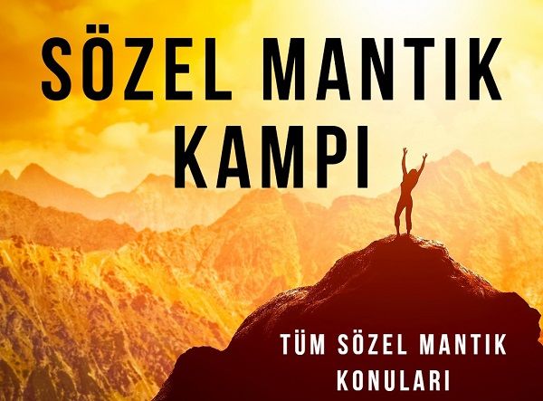 2023 2024 SÖZEL MANTIK KAMPI VİDEO VE NOTLARI