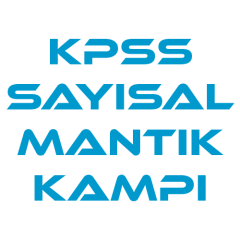 2023 KPSS SAYISAL MANTIK KAMPI (20 - 29 Mayıs 2023)