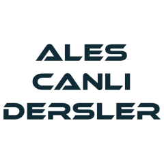 ALES Online Kurs 2025 | Canlı Ders, Video Ders