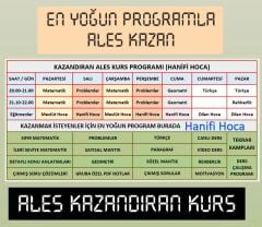 ALES Online Kurs 2025 | Canlı Ders, Video Ders
