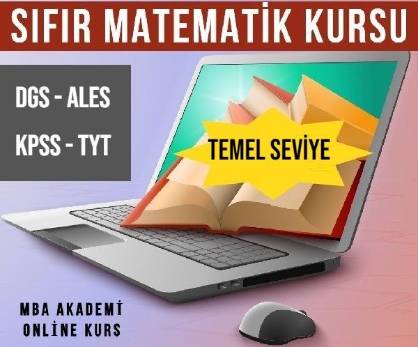 2025 Sıfır Matematik Kursu - DGS KPSS ALES TYT (TOPLAM 30 DERS