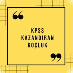 2025 KPSS KOÇLUĞU - KAZANDIRAN KPSS KOÇLUK - İNDİRİMLİ (1 AY - 30 GÜN)