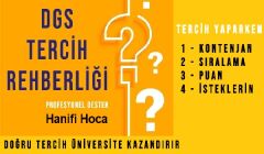 2024 DGS Ek Tercih Danışmanlığı - Tercih Koçluğu (Sınırlı Kontenjan)