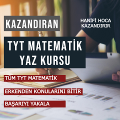 2025 TYT Matematik Yaz Kursu - KİTAP HEDİYELİ