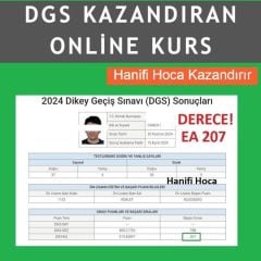 DGS Online Kurs 2026 | Sözel Yetenek (Türkçe, Hızlı Okuma ve Temel Matematik Kursu)
