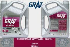 GRAT ŞANZIMAN YAĞI GL-4 90 API 3LT