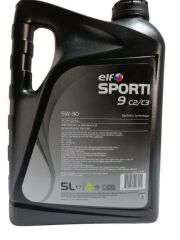 ELF SPORTİ 9 C2/C3 DPF (PARTİKÜL) 5W-30 5LT ÜRETİM : 2022