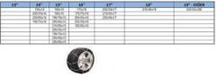 BAŞ PATİNAJ ZİNCİR TAKIMI 90* TİP