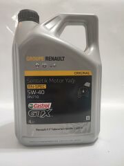 CASTROL GTX 5W-40 4LT MOTOR YAĞI RENAULT DOLUM YAĞI
