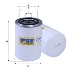FİL ZP503A YAĞ FİLTRESİ