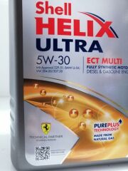 SHELL HELİX ULTRA 5W-30 ECT MULTİ 5 Litre (PARTİKÜLLÜ) Üretim : 2024