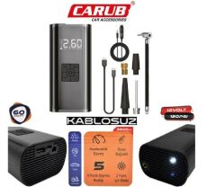 CARUB HAVA KOMPRESÖRÜ ŞARJLI+ÇAKMAKTAN USB+TYPE C+60W