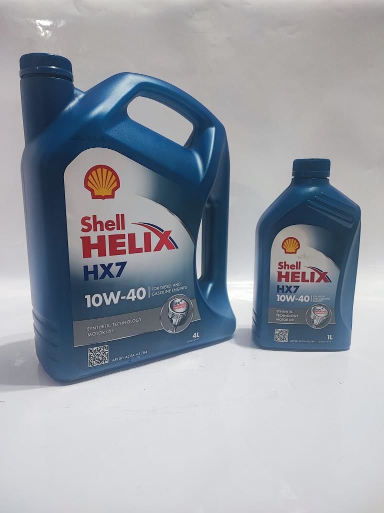 SHELL HELİX BENZİNLİ HX7 10W-40 5 litre
