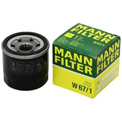 MANN W67/1 YAĞ FİLTRESİ CLİO MEGANE LAGUNA SCENİC FLUENCE ATOS MİCRA JUKE QASHQAI MAZDA ALMERA PRİMERA