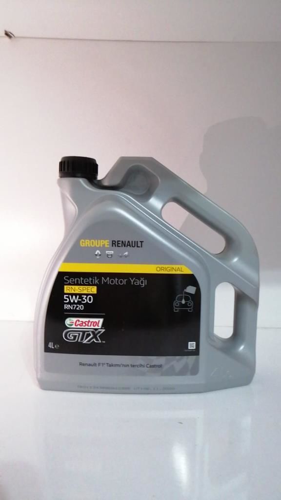 CASTROL GTX 5W-30 RN720 4LT MOTOR YAĞI RENAULT