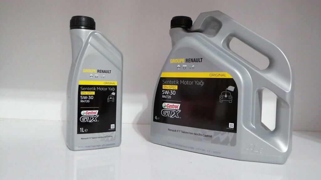 CASTROL GTX 5W-30 5LT MOTOR YAĞI RENAULT