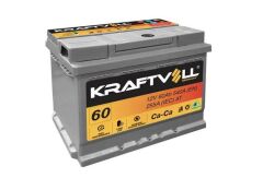 KRAFTVOLL AKÜ 12V 60AH 540A TAM KAPALI (242X175X190)