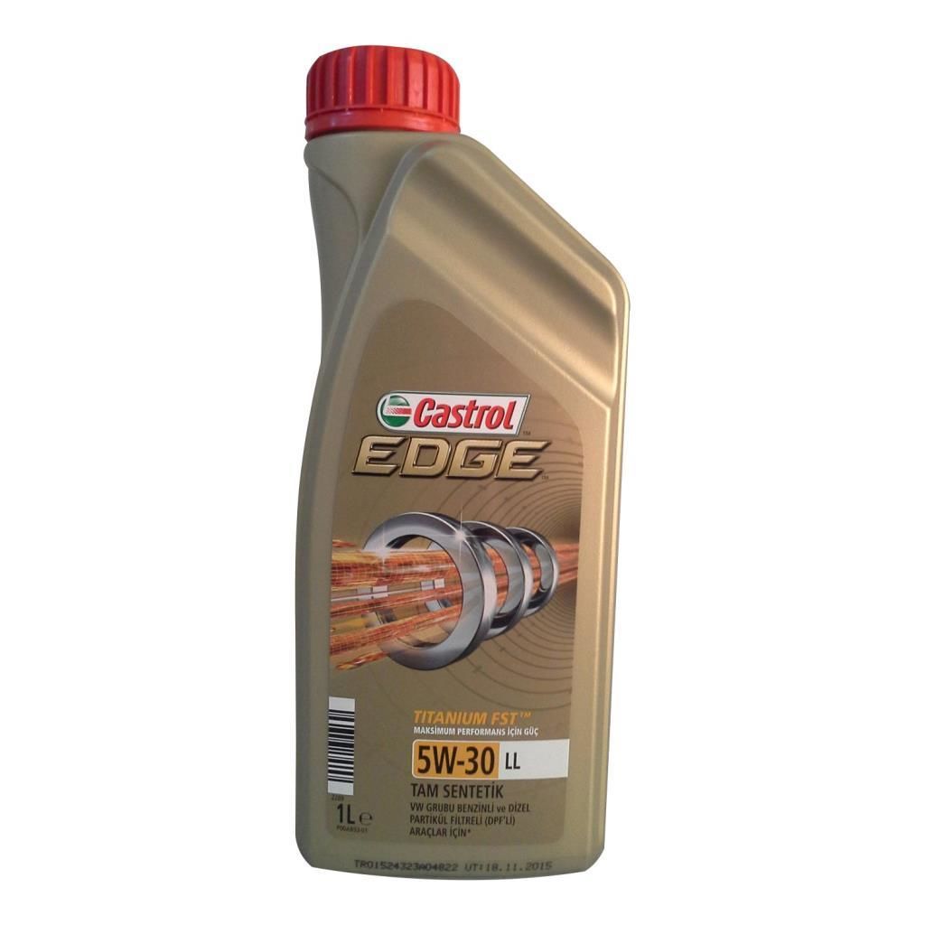 CASTROL EDGE TİTANIUM FST LL BENZİN+DİZEL 5W-30 1LT