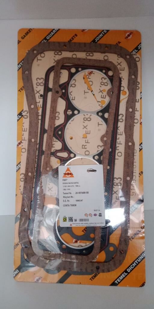 TEMEL MOTOR TAKIM CONTA DKS 1600 (DOĞAN-KARTAL-ŞAHİN)