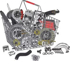 Wagenburg SINYAL LAMBASI KAPI ALTI SOL MITSUBISHI CANTER FE515 FE635 FE659 98>05