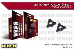 Nıken LED FAR MONTAJ ADAPTORU H7 KIA SORENTO/SPORTA (L02