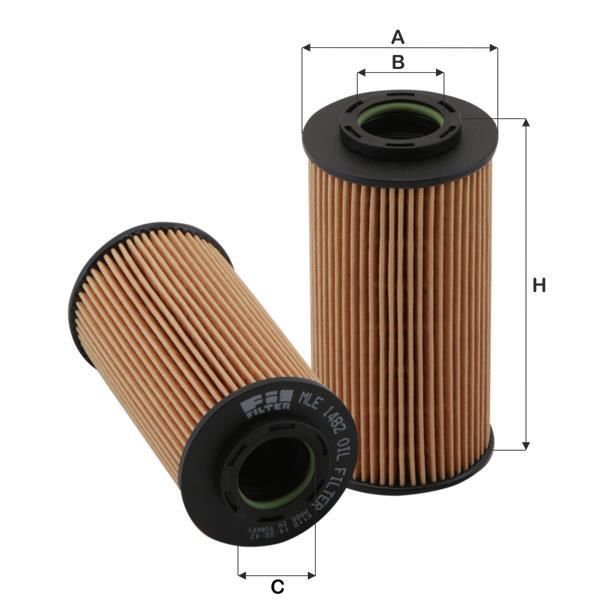 FİL MLE1482 YAĞ FİLTRESİ ACCENT ELENTRA GETZ İ10 İ30 MATRİX CEED CERATO RİO