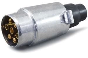 ROMORK FISI 7 PIN METAL 12V - DAF / MAN / MERCEDES-BENZ / SCANIA / VOLVO