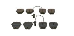 Bosch ON FREN BALATASI FISLI AUDI A4 S4 QUATTRO 97>01 A4 A6 2.7 T 2.7 T QUATTRO 99>05