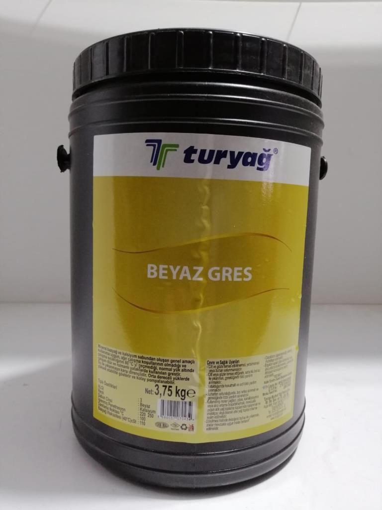 TURYAĞ BEYAZ GRES 3,75 KG