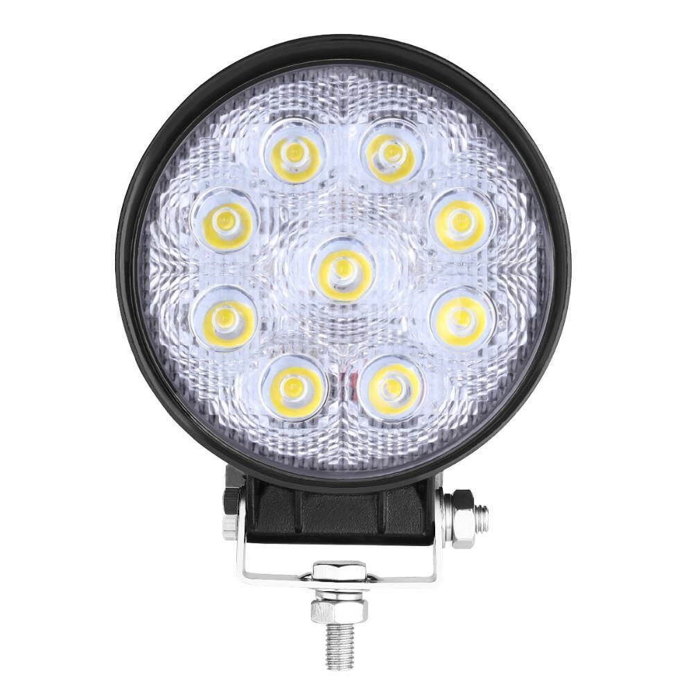 SPRLIGHT ÇALIŞMA LAMBASI 9 LEDLİ YUVARLAK 27W/12-80V