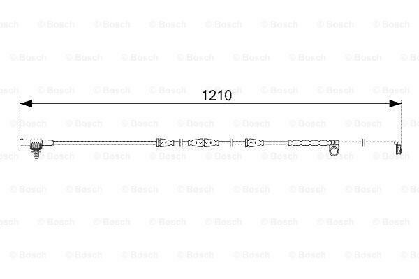 Bosch BALATA FISI ON RANGE ROVER SPORT I L320
