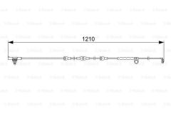 Bosch BALATA FISI ON RANGE ROVER SPORT I L320