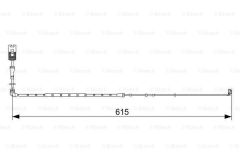 Bosch BALATA FISI ON RANGE ROVER 3 L322 06>12