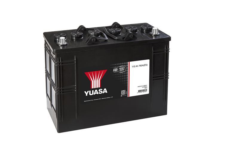 Yuasa AKU 12V 115 AH YUASA AGIR VASITA TRACTORL(344*175*231)