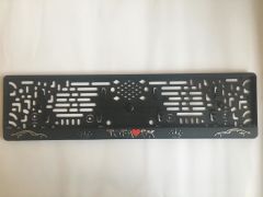 PLAKA ALTLIĞI PLASTİK TOFAŞK YAZILI 1 ADET