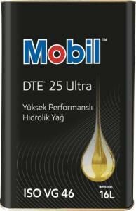 MOBİL DTE 25 ULTRA HİDROLİK YAĞI 16 Litre