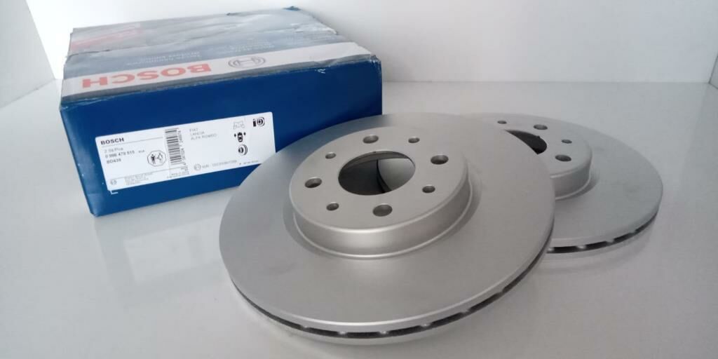 BOSCH FREN DİSKİ ÖN HAVALI TAKIM (2 ADET) DOBLO ALBEA LİNEA BRAVO PANDA STILO MAREA NEMO BİPPER FİORİNO