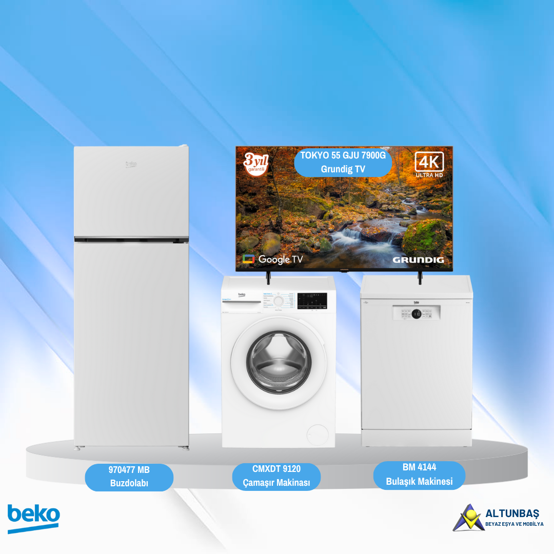 970477 MB - BM 4144 - CMXT 9120 - 55 GJU 7900 C 4'LÜ ÇEYİZ PAKETİ
