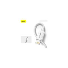 Baseus Super Şarj 1mt 2.4A Ultra Hızlı Apple iPhone Şarj Kablosu 480MB/SN Apple iPhone 11 12 13 14 Pro Max Şarj
