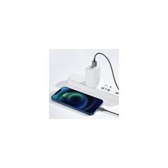 Baseus 1 Metre 2.4A Ultra Hızlı Apple iPhone Uyumlu 12 Pro Max Şarj Kablosu Hızlı Şarj HBCV00001HFVHT