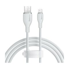Baseus Ultra Hızlı 1.2mt 2.4A Iphone Şarj Kablosu Iphone 11 12 13 14 Pro Max Şarj Kablo, Akım ve Isı Korumalı HBCV000066R090