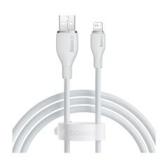 Baseus Şarj Akım Korumalı Ultra Hızlı 1.2mt 2.4A Iphone Şarj Kablosu Iphone 11 12 13 14 Pro Max Şarj Kablo