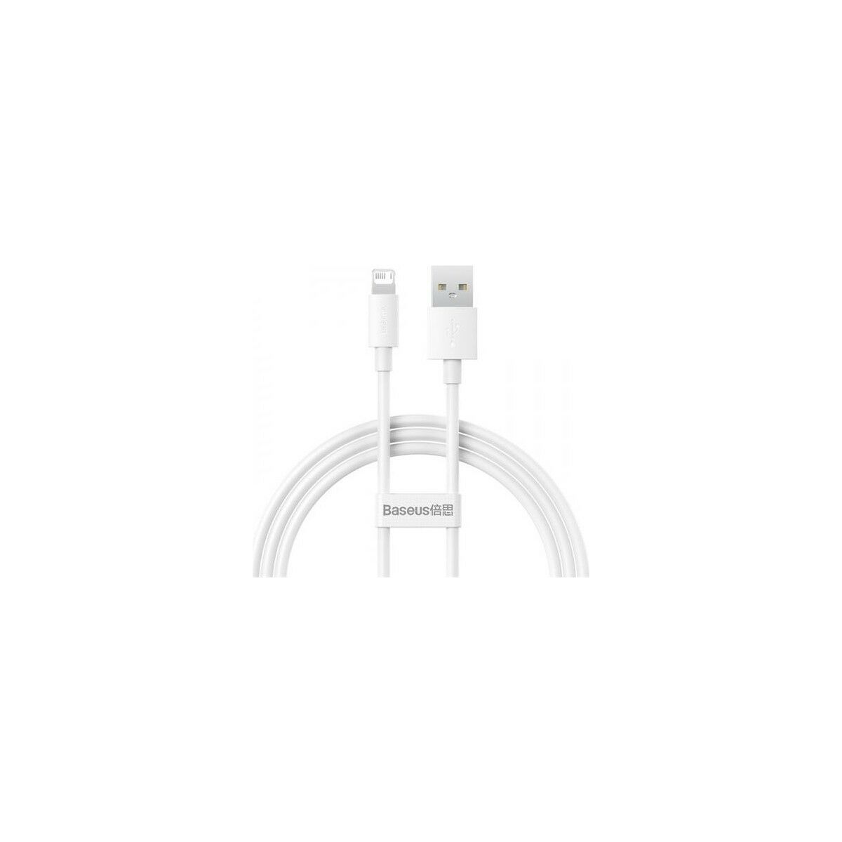 Baseus Süper Şarj 1 Metre USB To Iphone Şarj Kablo Iphone 11 12 13 14 Pro Max Şarj Kablosu