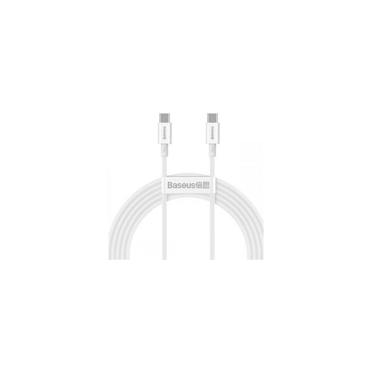 Baseus Super Şarj 1mt 100W Type-C To Type-C Şarj Data Kablosu Laptop Notebook Macbook Pro Şarj Kablo