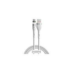 Baseus Zinc Safe Manyetik USB Kablo Şarj Android Micro 2.1A 1 mt CAMXC-KG2