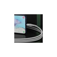 Baseus Zinc Safe Manyetik USB Kablo Şarj Android Micro 2.1A 1 mt CAMXC-KG2